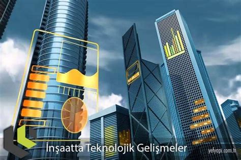 İnşaat alanında teknolojik gelişmeler nelerdir?